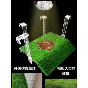 쉼터 잔디 거북이 육지 도크 목욕 용품 오래된 수족관 인공잔디 대형 바위쉼터 서식지