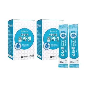 아쿠아 콜라겐 30포 2박스어류 영양제 뷰티식품 분말 가루 미용