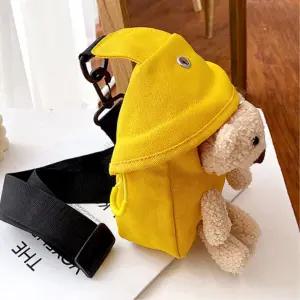 초등저학년 여자어린이용 곰돌이슬링백 주니어가방 여아