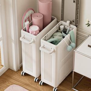 수납함 카트 정리함 원형 이동식 모던 무빙 수납 책가방 서랍형 솔리드 소품정리함