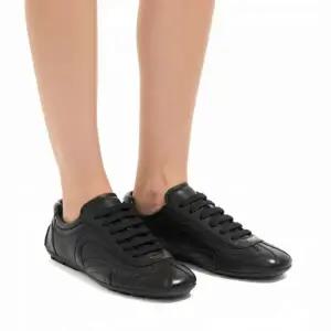 프라다 26SS 몬테카를로 리에디션 2005 앤틱 나파 레더 스니커즈 4E1165 1EFX F0002