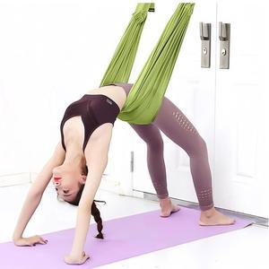 Lixing 홈트 로프 실내 반전 요가 해먹 그린 전용 공중 학원 공중요가 액세서리 5M