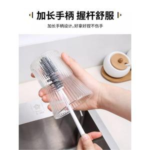 텀블러세척솔 실리콘 다목적 물병 실리콘젖병솔 세척 12 가정용 텀블러세척브러쉬 5인치