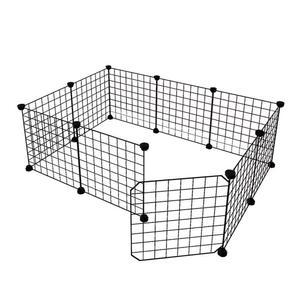 이동식 실내 고양이 사육장 펜스 반려동물 여닫이 120x120x60 케이지