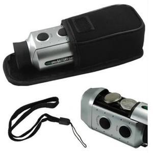 7x18 단안 망원경 골프 전자 장비 휴대용 측정기 거리 선반에서 디지털 측정