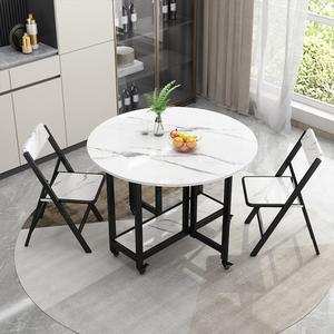 원형 테이블 대리석 화이트 보비 홈카페 40 원룸 6인용테이블 커피 테이블