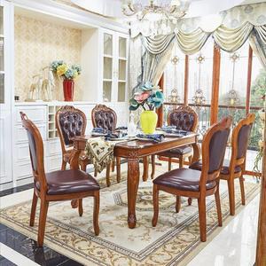 유럽식 테이블 엔틱 협탁 석재 의자 1 홈테이블 체어 대리석 4인용