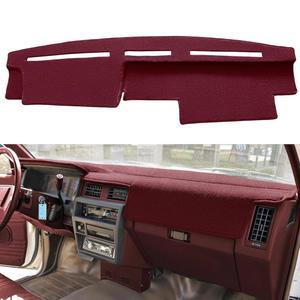 패스파인더 D21 하드바디 픽업트럭 1986-1993, 대시보드 커버 패드 카펫 프로텍터(마룬) F77용 대시 커버 매트 커스텀