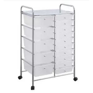 미용실 롯드 트레이 롯드트레이 미용 5칸 파마 트롤리