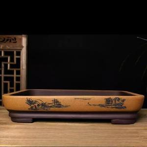 진열대 수반 분재 장식품 수석받침대 소형 진열 장식 호텔 수석 유공 트레이 받침대 스톤