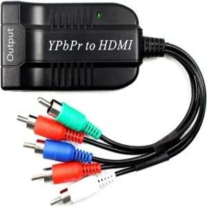남성 YPbPr에서 여성 HDMI 변환기 구성 요소에서 어댑터 케이블 5RCA RGB 변환기로 노트북 DVD Xbox One