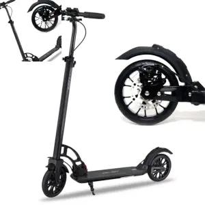 차챠 성인용 킥보드 알루미늄 이중바퀴 접이식 실외용 주니어 두발 킥보드