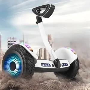 출퇴근 전동투휠보드 이륜 휴대용 스쿠터 전기보드 화이트 왕발통 참조 성인용 호버보드