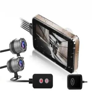 바이크 헬멧블랙박스 2채널 고화질 백미러 자전거 방수 오토바이블랙박스 헬멧 헬멧장착