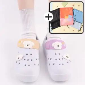 퍼피실내화 베이직 신발주머니 세트 캐릭터 초등학생 noh5+4Xjn