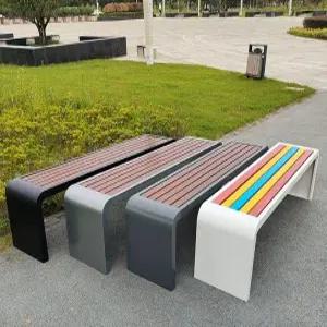 야외 벤치 원목 등받이 의자 테라스 실외 조약돌 플라스틱 야외벤치 철제 공원벤치 운동장