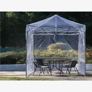 조립식 캐노피 천막 소형 행사용 차고 텐트 대기실 접이식 옥상창고 농막 야외 비닐하우스