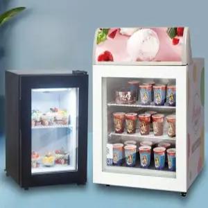 업소용 냉동고 쇼케이스 소형 얼음 미니컵 얼음컵 아이스크림냉동고 가정용 마트 카페 젤라또