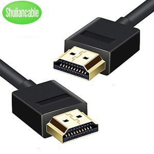 Shuliancable HDMI 고속 남성-남성 2.0 1080P 3D apple 호환 TV xbox호환 컴퓨터 1m 1.5m 2m 3m 5m
