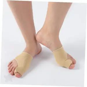 발가락 교정기 무지외반 통증 압박 밴드 실리콘 보정 발 관리 워킹 신발 착용