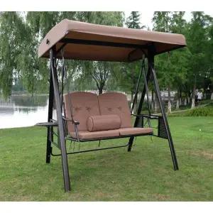 흔들그네 의자 해먹 스윙벤치 마당 체어 쇼파 펜션 쿠션베개+파나마 2인용