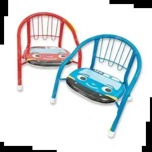 어린이체어 꼬마버스 타요 삑삑이 의자 어린이 등받이 랜덤