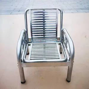 스텐 벤치 휴게소 긴의자 야외 의자 스틸 공원 정원 0.73m 단일 좌석