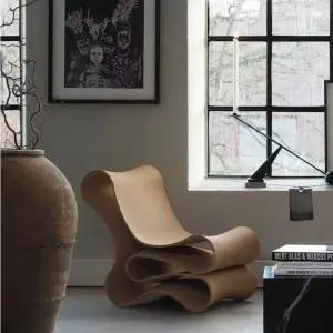 리폼 라운지 체어 거실 인테리어 카페 쇼파 리클라이너 북유럽 전시회