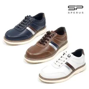 [스페루스]부드럽고 편안한 착용감의 남성용 소가죽 스니커즈 G2508