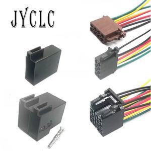 1세트 8/16핀 자동차 라디오 멀티미디어 CD 플레이어 플러그 오디오 사운드 하네스 커넥터 338696-1 929092