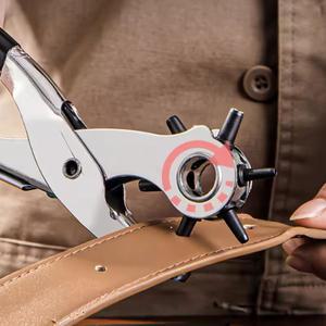 1개-벨트 펀칭 플라이어  벨트 아일렛  시계줄 스트랩 수동 공구