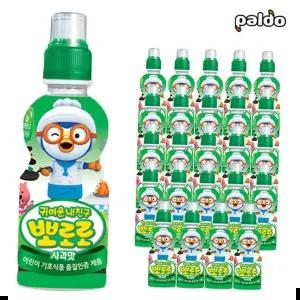 뽀로로음료 뽀로로 사과맛 음료 235ml 24개