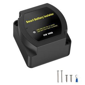 듀얼 배터리 스마트 아이솔레이터  전압 스마트 분리기  VSR 릴레이  방수 제어 스위치  자동차 보트 요트