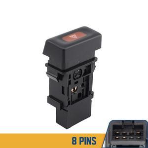 닛산호환 센트라 써니 B13 1991-1995 위험 경고 표시등 스위치 비상 제어 버튼 25290-F4004 8핀