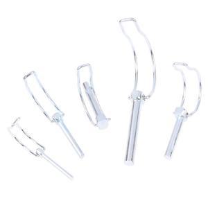 가정용 맥세이프 핀 D핀  자전거 유모차 화물 보트 히치 후크 클립  스프링 이중 라인 잠금 이어 M4.5  M6