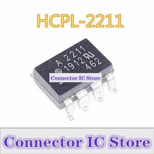 5피스 A2211 HCPL-2211 DIP-8 인라인 광 커플러 아이솔레이터 칩 IC 로직 출력