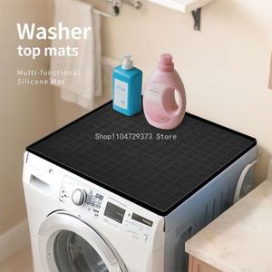 드럼 세탁기/건조기의 상단 커버용 실리콘 패드 1개  가정용 세탁기 부품용 먼지 보호