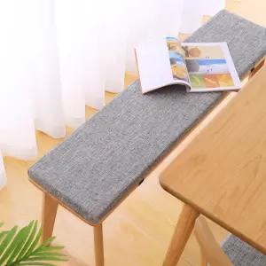 의자방석 식탁 벤치형 고정형 긴쿠션 긴의자