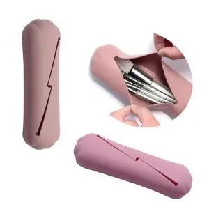 네일아트 말랑말랑 휴대용 실리콘 브러쉬 케이스 2종 oSw4+1XbG