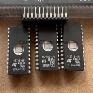 15피스 M2716-1F1 M2716 DIP-24  원본   NMOS 16K 2K x 8 UV EPROM IC NEW