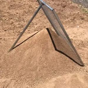 모래채 공사장 자갈거름망 샌드 청소 자갈 돌 모래사장 해변