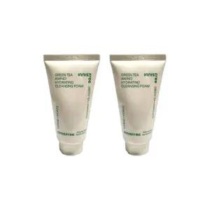 이니스프리 그린티 아미노 저자극 수분 클렌징 폼 150ml x 2개