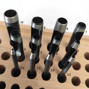 벨트  고무 시계줄 스트랩  캔버스  종이  플라스틱 절단용 원형 가죽 구멍 뚫는 탄소강 펀치 도구 공예 DI