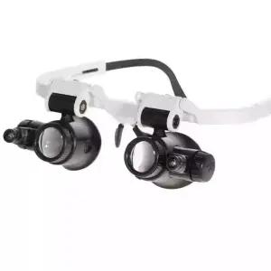 돋보기 확대경 돋보기안경 작업용 안경테 160mm 작업 렌즈 보석 노안 정밀 확대 조절