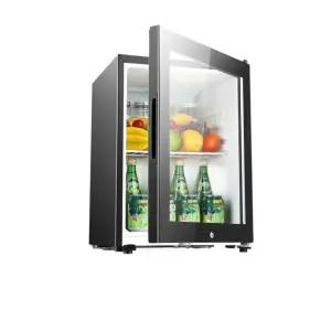 소형 냉장고 투명 유리 투명유리 소형냉장고 가정용 업소용 공냉식 사무실용 음료수 오피스텔