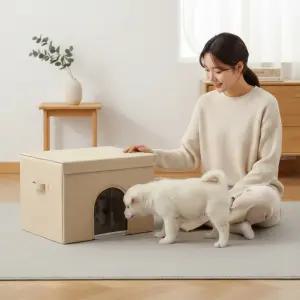 [UBA]반려동물 쿨링하우스 시원한 강아지 고양이 방석