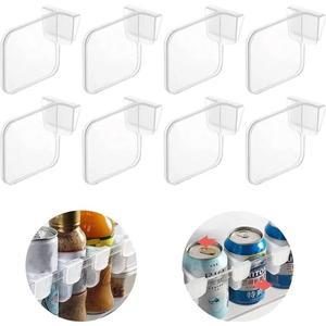 플라스틱 냉장고 서랍 휴대용 주최자 보관 파티션 할당기 상자 분배기 공간 투명 바구니