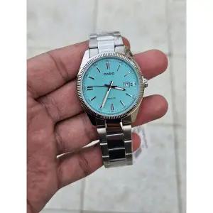 Casio “ MTP-1302PD 라이트 블루 다이얼 ？ 클래식 Men’s 스테인레스 스틸 리미티드 STOCK 손목시계 시계