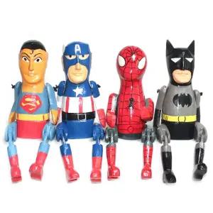 어벤져스 나무관절인형 인테리어소품 목각인형 iPX3+3sxa