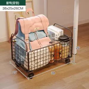 이동식 책장 낮은 미니 서재 원목 수납함 인테리어 소형 북케이스 이동형